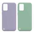 Toni Twin Silicone Case Samsung Galaxy A72 4G/A72 5G - Violet/Turquoise