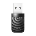 Cudy WU1300S AC1300 High Gain USB Wi-Fi Adapter - Black
