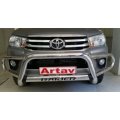 Toyota Hilux Nudge Bar Tri Bumper Stainless 2020+ NO PDC Oval Range (Artav)