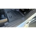 Ford Ranger Nex Gen 2023 Moulded Rubber Floor Mats (Automatic)