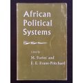 African Political Systems - Edited by M Fortes and E. E. Evans-Pritchard