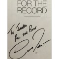 For the Record - Gary Teichmann (Signed and inscribed)