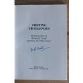 Meeting Challenges: Reminiscences of Richard S. Cooke (Signed and inscribed)