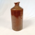 Large Antique Ink bottle - stoneware - 23cms tall