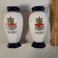 Crested Heraldic ware - Cape Province East London - Pair