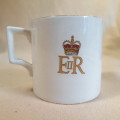 Commemorative Mug Coronation 1953 Elizabeth - Staffordshire Crown Clarence
