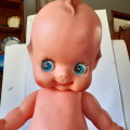 Doll Kewpie with wings - approx 1950 - vinyl - 42 cms approx