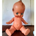 Doll Kewpie with wings - approx 1950 - vinyl - 42 cms approx