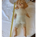 Doll - soft body - has crying mechanism - Made in USA composite - childs toy