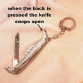 Spring knife - Italy Boat gondola keyring souvenir