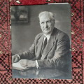 photograph portrait of a gentleman - silver bromide  30 x 24.5 cms