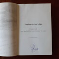 1st ed Tangling the Lion's Tale - Donald Card - apartheid era Cop - Cornelius Thomas Signed