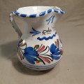 Jug - Blue and White Mexican Talverna handcrafted