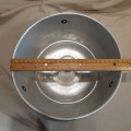 Bundt Dish - large aluminium steamed pudding bowl, jelly dish, no lid