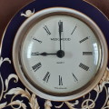 Wedgwood Bone China CORNUCOPIA Mantle Clock 1995 - UNTESTED
