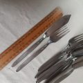 Fish Set Stainless Steel or cake forks -  Original Eikhorn Cake forks