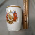 Royalty Silver Jubilee Mug / cup George V and Queen Mary  1910 - 1935 Solian Ware