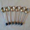 Coffee bean spoons - EPNS - Unboxed