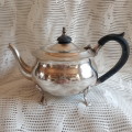 Silver Plate Tea Pot Yeoman Plate