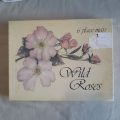 Table Place Mats - vintage wooden with Wild Roses