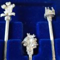 Silver Teaspoons commemorative Charles and Diana Wedding July 1981