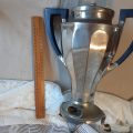 Plated Copper Coffee Pot Percolator with tap - Barista ware - Art Deco?