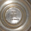 Silver Plated Sugar Castor - hand chased Sheffield Alpha plate