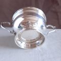 Sugar basin - EMESS silverplate on copper - bon bon dish - nut bowl