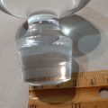 Clear glass decanter replacement stopper - crystal?