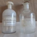 8 apothacary chemical bottles 250 ml