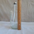 Vintage Medical 1 litre glass bottle.  Uncleaned - 22 cms