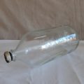 Vintage Medical 1 litre glass bottle.  Uncleaned - 22 cms