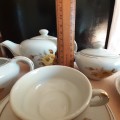 Childs Vintage china Tea Set - yellow roses design