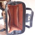 Vintage all leather handbag ex Kruger Park