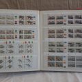 Stamp album 27 full pages SA SWA Bop and Homelands unused groups of stamps