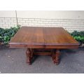 French Oak Table with Gallery Bove (4-6 Seater)