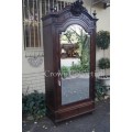 19th-Century French Carved Walnut Armoire