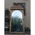Ornate Oversized Gilded Mirror