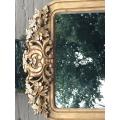 Pair Gilded Mantle Mirrors - ND