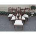 Set of 6 Edwardian Mahogany Chairs