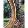 Round Gilded Mirror - MEDIUM