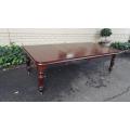 William IV Mahogany Extending Dining Table With 2 Leaves (8-10-Seater)