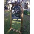 A Gilded French Mirror in the Rococo Style