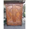 French Oak Port Armoire from La Rochelle France - Circa Early 19th century