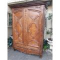 French Oak Port Armoire from La Rochelle France - Circa Early 19th century