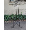 Wrought Iron Painted Easel