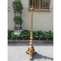 Early 20th Century Carved Giltwood Standing Lamp