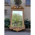 A George II Style Giltwood Mirror - Formerly the property of Punch and Cynthia Barlow, Vergelegen...
