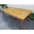 Edwardian Oak Dining Table (10 Seater)