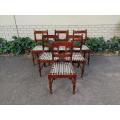 Set Of Six (6) Riempie Chairs